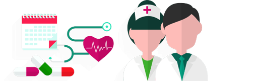 Dr image with calendar